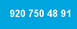 920 750 48 91
